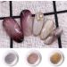 Chrome Nail Polish 3PCS Metallic Gel Nail Polish 3 Grams Fast Drying Metallic Nail Polish Long Lasting 3D Gel Nail Art Chrome Gel Polish Beauty Products - Buy Online on GoSupps.com