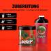 Holy Energy Gaming Booster - Pomegranate Piranha | Vegan Focus Drink | 50 Portions with Newcaff & Green Tea Extract | 100% Natural Fruit Flavors - Buy Online on GoSupps.com