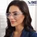 ABEJOJO Oversized Reading Glasses - Blue Light Blocking Computer Readers for Men & Women | Spring Hinge | 3.5x Magnification - Buy Online on GoSupps.com