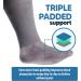 Viasox EasyStretch Diabetic Socks for Men & Women - Non Binding Seamless Toe Loose Fit - 3 Pack Large Black - Comfort & Style for Diabetic Care - Buy Online on GoSupps.com