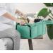 Mollieollie Premium Baby Diaper Caddy Organizer | Portable Nursery & Craft Storage Bin | Car Seat Tote with Zipper Pocket | Teal/Rose - Buy Online on GoSupps.com