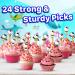 24x Cupcake Topper Picks Hello Kitty Themed Cupcake Toppers For Kids Party  - Buy Online on GoSupps.com
