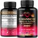 D-Mannose 2000mg Capsules - 3-in-1 Urinary Tract Health Supplement - Natural Bladder Liver & Digestive Support with Cranberry & Hibiscus Flower - Made in USA - for Women & Men - 120 Vegan Pills