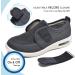 Unisex Adjustable Diabetic Slippers - Lightweight Orthopedic Sandals for Edema & Swollen Feet - Breathable Hospital Shoes - Blue (43EU/Lable45) - Buy Online on GoSupps.com