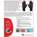 Thermoskin Full Finger Arthritis Gloves - Black Large -1 Pair | Relieve Arthritis Pain & Improve Grip - Buy Online on GoSupps.com