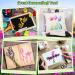 60-Piece Flowering Plants Stencil Set - Reusable DIY Craft Templates for Painting on Wood & Walls | Home Decor Paint Stencils - Buy Online on GoSupps.com