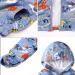 JinBei Toddler Kids Hooded Waterproof Jacket 1-7 Years - Windproof Windbreaker Coat Sunscreen Outwear Raincoat Excavatrice Design 140 - Buy Online on GoSupps.com