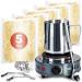 Candle Making Kit with Electronic Hot Plate, DIY Candle Maker Supplies: Bulk Organic Soy Candle Wax for Candle Making, Wax Melter, Pouring Pot, Starter Candle Kit for Adults, Beginners, and Kids (5lb) 5 lb