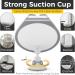 Honeybull Shower Mirror for Shaving | Suction Cup & Razor Holder | Chrome Bathroom Accessories - Buy Online on GoSupps.com