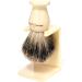 Edwin Jagger Best Badger Shaving Brush with Drip Stand - Imitation Ivory Large | Premium Quality & International Shipping - Buy Online on GoSupps.com