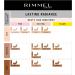 Rimmel Lasting Radiance Medium Coverage Anti Pollution Foundation SPF 25 350 Honey - 30 ml (Upgrade from Rimmel Wake Me Up Foundation) - Buy Online on GoSupps.com