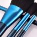 7 Pcs Makeup Brushes Elegant Blue Professional Eyeshadow Kabuki Makeup Brush Set Foundation Blending Blush Face Powder Eye Cosmetics Brush Make Up Brush Tool Kit - Buy Online on GoSupps.com