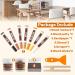 Furniture Markers Touch Up Kit - 7 Natural Colors for Wood Repair | Scratch & Stain Fix with Wood Pens & Putty - Ideal for Maple Oak Walnut & More - Buy Online on GoSupps.com