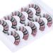 ALPHONSE Pink 15MM Fluffy Volume False Eyelashes - 5 Pairs Pack for Cosplay Costumes - Buy Online on GoSupps.com
