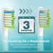 Ultimate Whitening Diamond-Shaped Bristle Toothbrush Heads for Philips Sonicare (2 Pack) - Buy Online on GoSupps.com