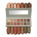 LAURA GELLER NEW YORK The Casual Collection Copper & Khaki 14 Multi-Finish Eyeshadows | 14 Pigmented Eyeshadows Blendable Natural Look 09 The Casual Collection Copper & Khaki Eyeshadows