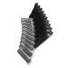 100 Box Bullet Blades Black Razor Blades - High Quality Disposable Stainless Steel Twin Blade Razors for Men and Women - Buy Online on GoSupps.com