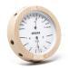 Fischer 5076.00 - LUFFT sauna climate meter - 155mm hair hygrometer and bimetal thermometer made of ash Made in Germany