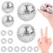 Encuryna 4 Skills Igelball Massage + 10 acupressure ring finger acupressure ball metal + skills ring acupressure rings - skills borderline set acupressure ring massage rings for stress relief silver