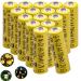 16 packs AA 700mAh 1.2V NiCd Rechargeable Batteries Double A 1.2V Battery Battery for Solar Garden Lights Outdoor Solar Lights Solar Lawn Lamp Solar lamp post String Lights Solar Wall Lights