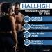 HGH-Releasing Support Supplement with L-Arginine & Ornithine | Nitric Oxide Support for Muscle Recovery Energy & Performance | Amino Acid Complex with Vitamin B3 & Chromium | 60 Tablets - Buy Online on GoSupps.com