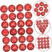TEHAUX 100 pcs 12 Glass football jewelry making beads bra earring making flatback charms for jewelry making Charm charm zodiac charms for jewelry making round key chain sweater - Buy Online on GoSupps.com