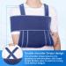 VELPEAU Arm Sling Shoulder Immobilizer - Rotator Cuff Support Brace for Broken Bones & Injuries - Adjustable Medical Sling for Sleep - Medium (Pack of 1) - Buy Online on GoSupps.com