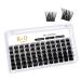 Eyelashes 72 PCs B & Q eyelashes DIY Individual eyelashes for beginners reusable eyelashes Wispy fluffy single eyelashes for eyelash extensions at home (B16 D-10-16Mix) D-10-16 MIX B 16