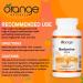Orange Naturals Berberine 500mg - 60 Vegetarian Capsules - Berberine Supplement - Berberine HCL - Natural Metabolic Support - Buy Online on GoSupps.com
