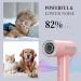Premium Pink Hair Dryer - 1600W Ionic Blow Dryer with 7 Temperatures 31 Modes Intelligent Control Self-Cleaning and Facial Care Features - Low Noise Includes Diffuser and Nozzle - Buy Online on GoSupps.com