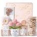Birthday Gifts for Women Self Care Package Get Well Soon Gift Baskets Thinking of You Inspirational Sympathy Spa Gift Basket for Women Unique Valentines Day Gifts Set for Her Wife Friend Mom Sister Pink