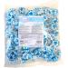 EinsSein Heart Wedding Sweets Blue/Turquoise-White 500 g | 140 Piece Sweets Heart Sweets | Table Decoration Candy for Wedding - Buy Online on GoSupps.com