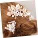 NUSITOU 1 Set Leaves and Flowers Hair Comb Flower Hair Clips for Women Hair Accessories for Bridesmaids Bridal Hair Accessories Decorative Hair Combs Flower Hair Accessories Hair Comb Clip - Buy Online on GoSupps.com