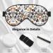 Shop SSIMOO Dog Soft Sleep Eye Mask - Breathable Eye Patch for Women | Perfect Travel & Relaxation Accessory - Black - Buy Online on GoSupps.com