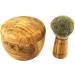 D.O.M. Shaving Set - 3 Piece Olive Wood Luxury Kit | Premium Shaving Supplies for Men - Buy Online on GoSupps.com