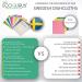 Swedish Dish Cloths - Eco-Friendly Cleaning Cloths by The EcoGurus (10-Pack, Multi Colors) - Buy Online on GoSupps.com