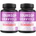 Soursop Graviola Capsules with Elderberry Turmeric Curcumin and More - 120 Capsules for 4 Months Supply (Pack of 2)