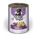 Doggy Dog Paté Veal and Duck, 6 x 800 g, Wet Dog Food, Grain Free, with Salmon Oil and Green-lipped Mussel, Complete Food with Potatoes and Parsnips, Made in