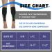 Keskale 2 Pairs Calf Compression Sleeves (20-30 mmHg) for Men & Women - Running, Varicose Veins & Shin Splint Relief - Black/Gray, L/XL 2 Pairs - Buy Online on GoSupps.com