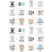 24 Teacher pre-cut edible kids childrens party decorations cupcake wafer toppers - Buy Online on GoSupps.com