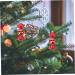 Zerodeko 16 Pcs Candy Pendant Red Shatterproof Christmas Ornaments Toy Plastic Hanging Pendant Mint Child - Buy Online on GoSupps.com