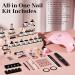 Modelones Gel Nail Kit - 12 Colors Gel Nail Polish Set with Lamp | Starter Kit with 48W Nail Lamp and Manicure Tools | DIY Nail Art at Home - Buy Online on GoSupps.com