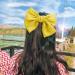 AFBORD Women Hair Barrette Daily School Hair Barrette Satin Yellow - Buy Online on GoSupps.com
