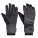 CAMYOD Waterproof Ski Snowboard Gloves with 3M Thinsulate,Zipper Pocket, Air Vent, Cold Weather Gloves for Men Medium Reflective Piping