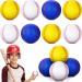 Foam Training Baseballs Foam Baseballs Soft Baseballs Practice Baseballs for Kids Teenager Players Training Balls 12 Pack (Blue White Yellow)