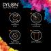DYLON Washing Machine Fabric Dye Pod for Clothes & Soft Furnishings 350g Plum Red (Pack of 3) - Buy Online on GoSupps.com