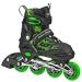 Roller Derby ION 7.2 Inline Skates with Aluminum Frames and Adjustable Sizing for Growing feet Medium (2-5)