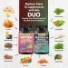 Dynamic Duo Herbal Bundle Ginger Rhodiola Rosea Sea Moss Ashwagandha Black Seed Oil Panax Ginseng Turmeric Dandelion Cordyceps Ginkgo Biloba ACV Elderberry Manuka Honey 60 Count (Pack of 2) - Buy Online on GoSupps.com