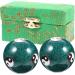 Buy Healvian 6 Stk Metal Health Massage Handballs | Chinese Cloisonn Stone Massage Balls for Fitness & Relaxation - International Shipping Available - Buy Online on GoSupps.com