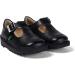 Kickers Girls Black Leather School Shoes - Size 12 UK Child | Easy Fastening T-Bar Design - Buy Online on GoSupps.com